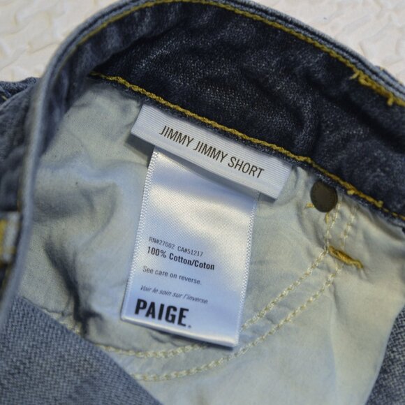 PAIGE Jimmy Jimmy Raw Cuff Short - Picture 9 of 9